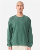 Unisex Heavyweight Garment-Dyed Long Sleeve Tee