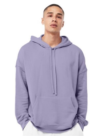 Unisex Sponge Fleece Drop Shoulder Hoodie Sweatshirt